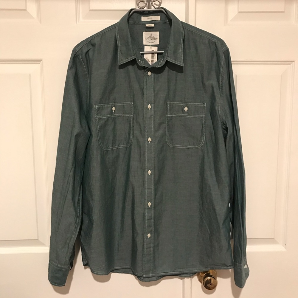 South Moon Under Foundry Mens Button Down Shirt